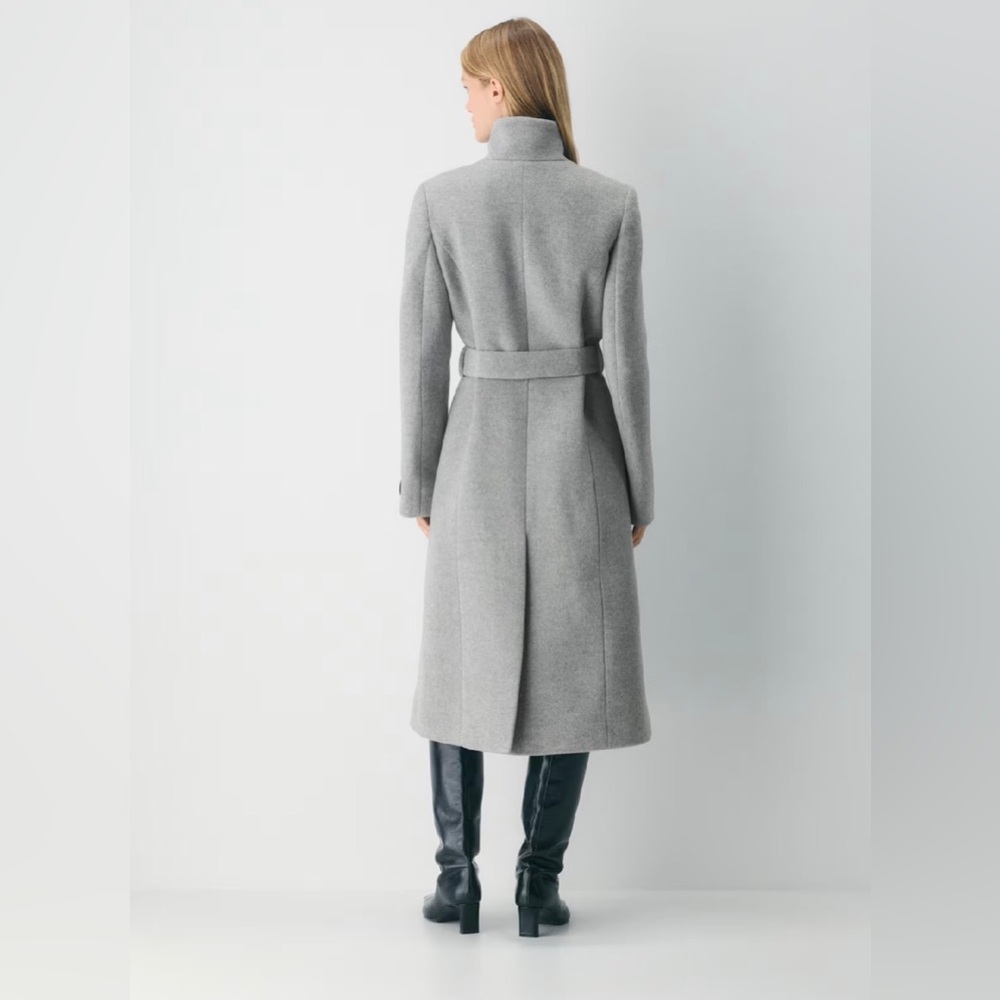 Babaton Aritzia The Connor Coat Long - Virgin Wool, Gray - Picture 5 of 13